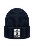 Black core logo beanie
