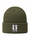 Green core logo beanie