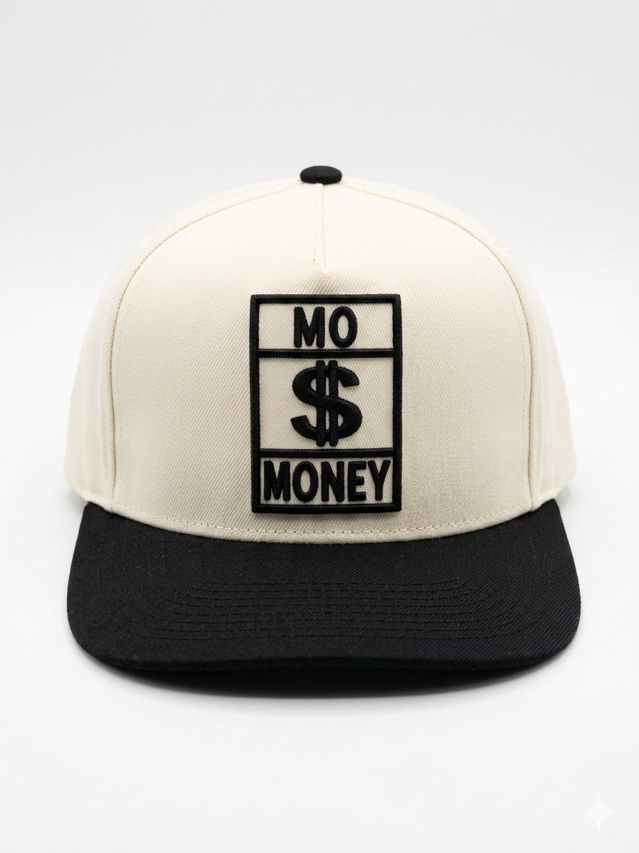 Black / Cream SnapBack core logo