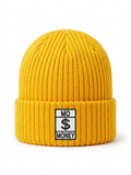 Yellow core logo beanie